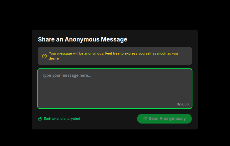 Anonymous Messaging